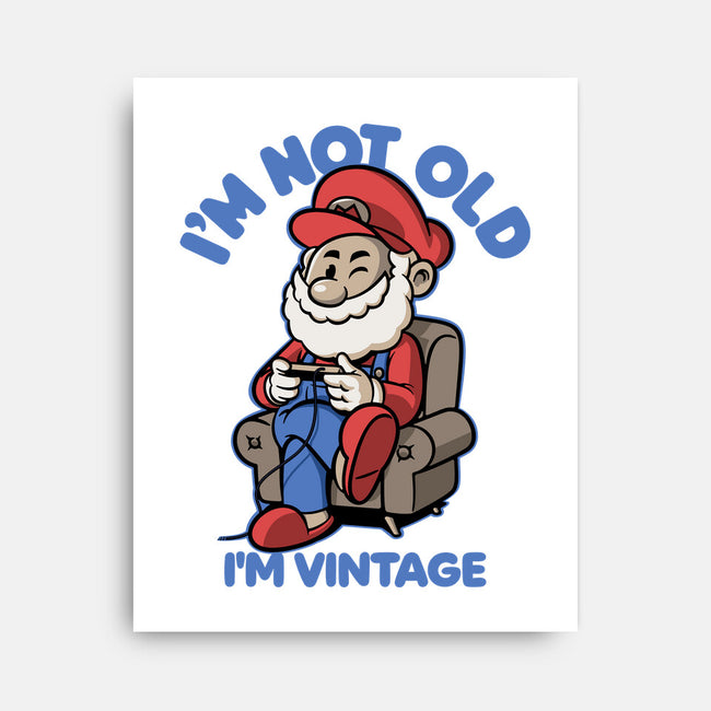 I Am Just Vintage-None-Stretched-Canvas-Popnotic