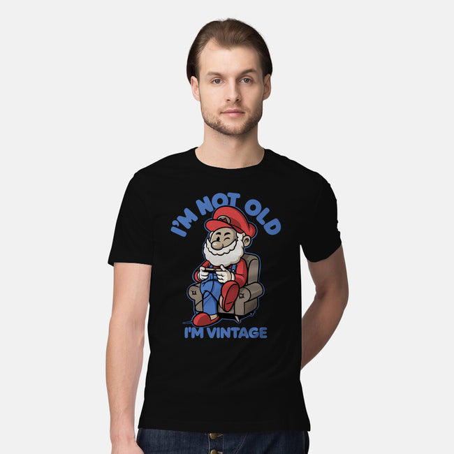 I Am Just Vintage-Mens-Premium-Tee-Popnotic