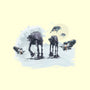 The Great Wave Of Snow-None-Fleece-Blanket-zascanauta
