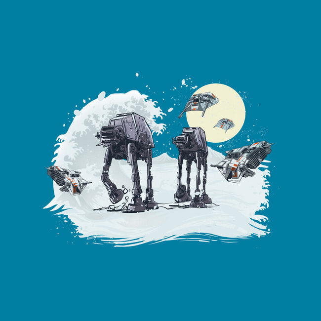 The Great Wave Of Snow-Mens-Basic-Tee-zascanauta