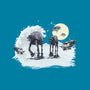 The Great Wave Of Snow-Mens-Basic-Tee-zascanauta