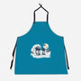 The Great Wave Of Snow-Unisex-Kitchen-Apron-zascanauta