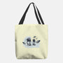 The Great Wave Of Snow-None-Basic Tote-Bag-zascanauta