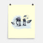 The Great Wave Of Snow-None-Matte-Poster-zascanauta
