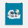 The Great Wave Of Snow-None-Matte-Poster-zascanauta