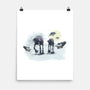 The Great Wave Of Snow-None-Matte-Poster-zascanauta