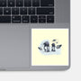 The Great Wave Of Snow-None-Glossy-Sticker-zascanauta