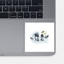 The Great Wave Of Snow-None-Glossy-Sticker-zascanauta
