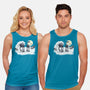 The Great Wave Of Snow-Unisex-Basic-Tank-zascanauta