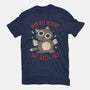 Not All Right But Still Ok-Womens-Fitted-Tee-eduely