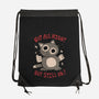 Not All Right But Still Ok-None-Drawstring-Bag-eduely