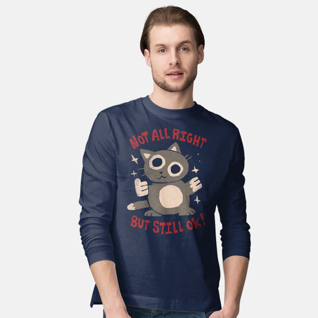 Not All Right But Still Ok-Mens-Long Sleeved-Tee-eduely