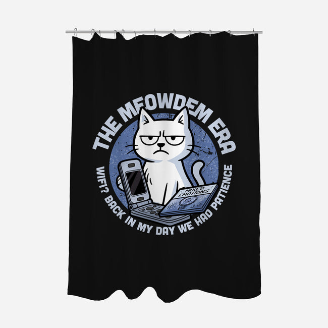 The Meowdem Era-None-Polyester-Shower Curtain-Lorets