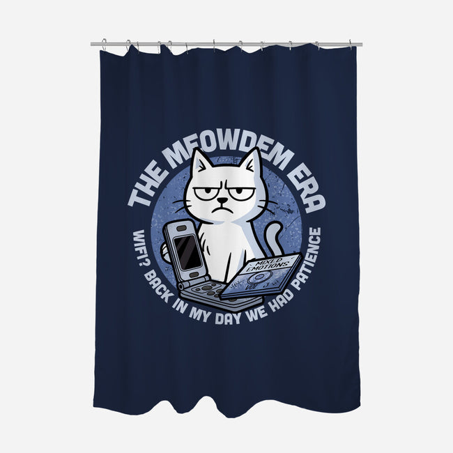 The Meowdem Era-None-Polyester-Shower Curtain-Lorets