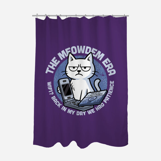 The Meowdem Era-None-Polyester-Shower Curtain-Lorets
