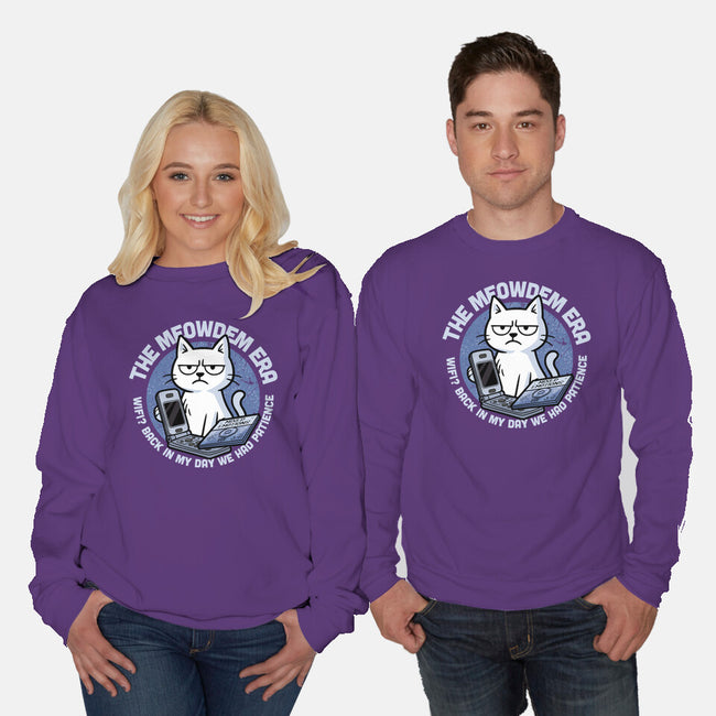 The Meowdem Era-Unisex-Crew Neck-Sweatshirt-Lorets