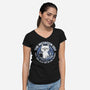 The Meowdem Era-Womens-V-Neck-Tee-Lorets