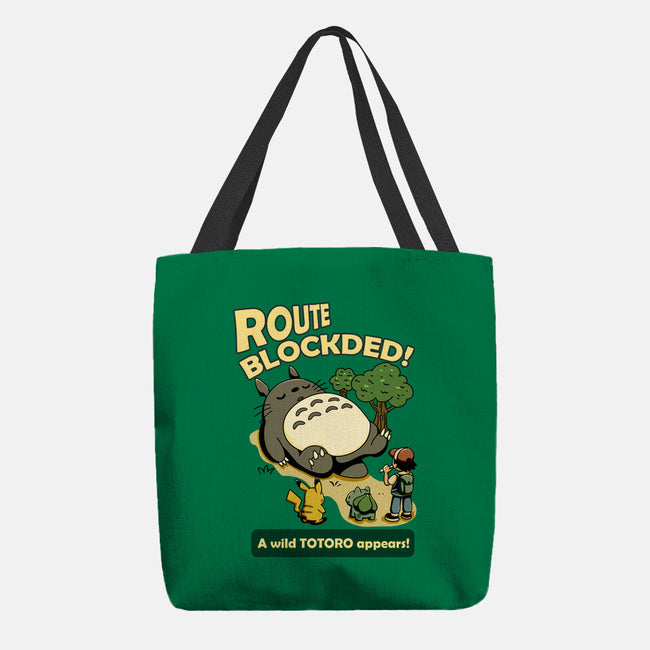 Route Blocked-None-Basic Tote-Bag-JamesQJO