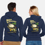 Route Blocked-Unisex-Zip-Up-Sweatshirt-JamesQJO