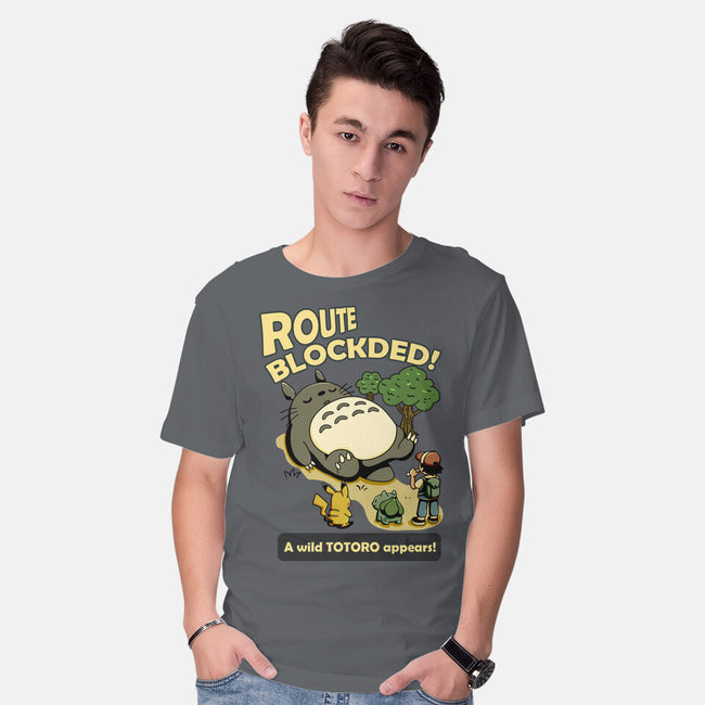 Route Blocked-Mens-Basic-Tee-JamesQJO