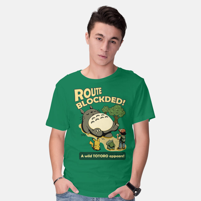 Route Blocked-Mens-Basic-Tee-JamesQJO