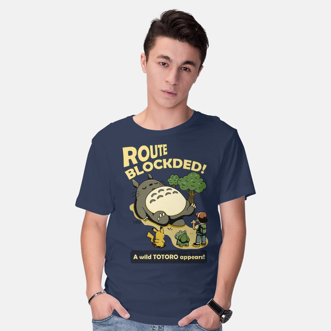 Route Blocked-Mens-Basic-Tee-JamesQJO