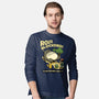 Route Blocked-Mens-Long Sleeved-Tee-JamesQJO