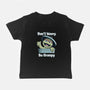 Don't Worry Be Grumpy-Baby-Basic-Tee-NMdesign