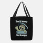 Don't Worry Be Grumpy-None-Basic Tote-Bag-NMdesign