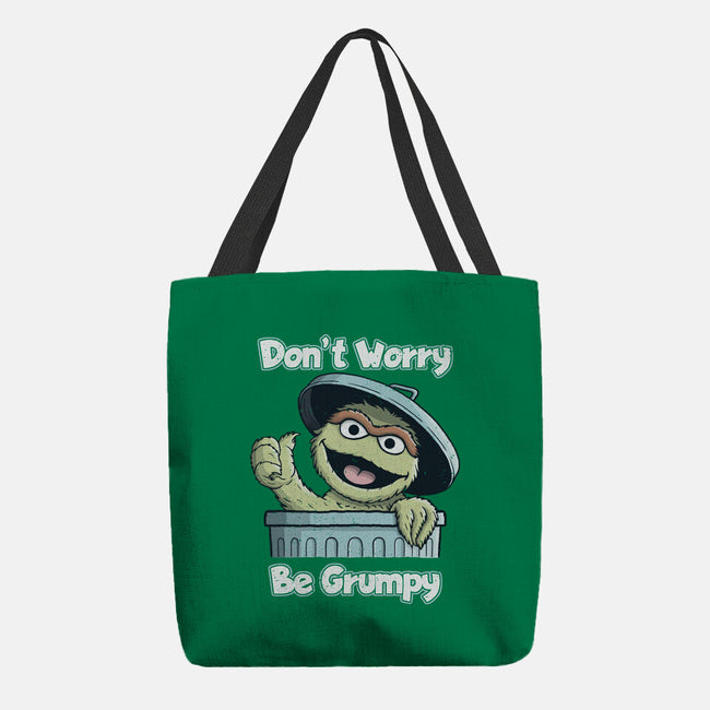 Don't Worry Be Grumpy-None-Basic Tote-Bag-NMdesign