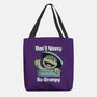Don't Worry Be Grumpy-None-Basic Tote-Bag-NMdesign