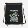 Don't Worry Be Grumpy-None-Drawstring-Bag-NMdesign