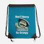 Don't Worry Be Grumpy-None-Drawstring-Bag-NMdesign