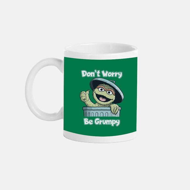 Don't Worry Be Grumpy-None-Mug-Drinkware-NMdesign
