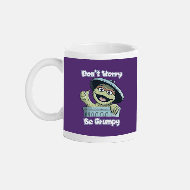 Don't Worry Be Grumpy-None-Mug-Drinkware-NMdesign