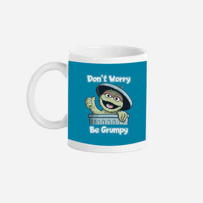 Don't Worry Be Grumpy-None-Mug-Drinkware-NMdesign
