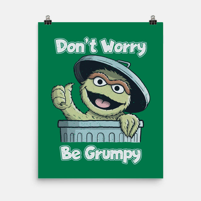 Don't Worry Be Grumpy-None-Matte-Poster-NMdesign