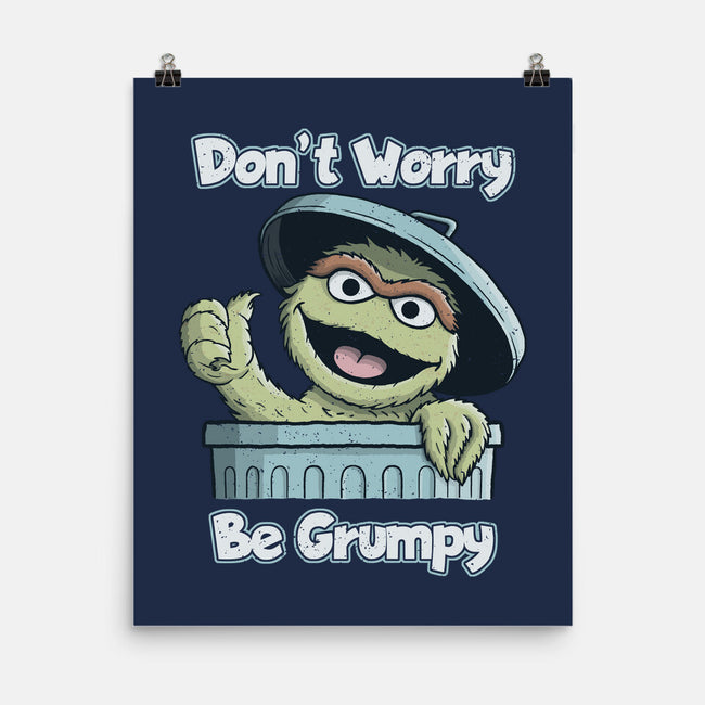 Don't Worry Be Grumpy-None-Matte-Poster-NMdesign