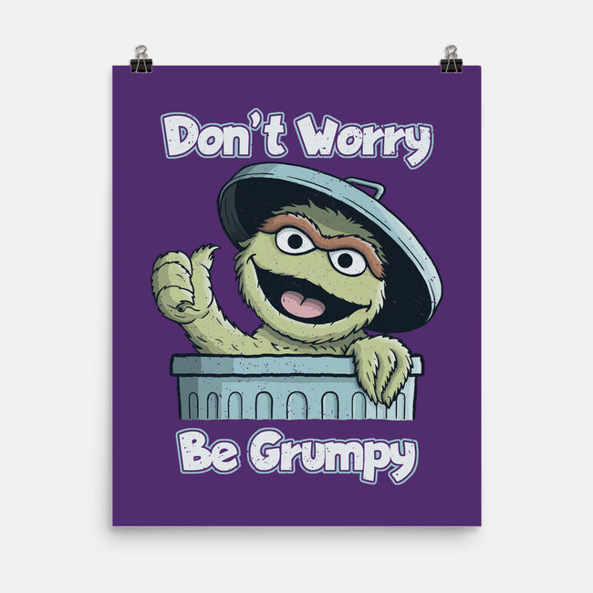 Don't Worry Be Grumpy-None-Matte-Poster-NMdesign