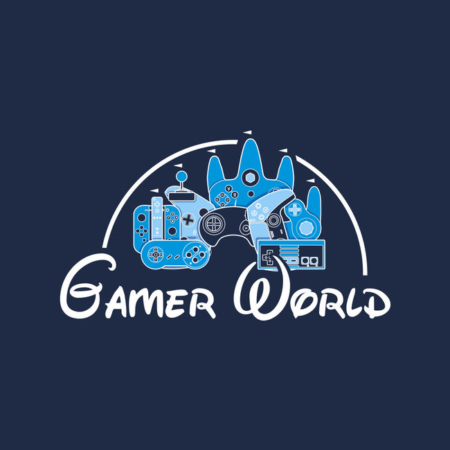 Gamer World-Unisex-Pullover-Sweatshirt-NMdesign