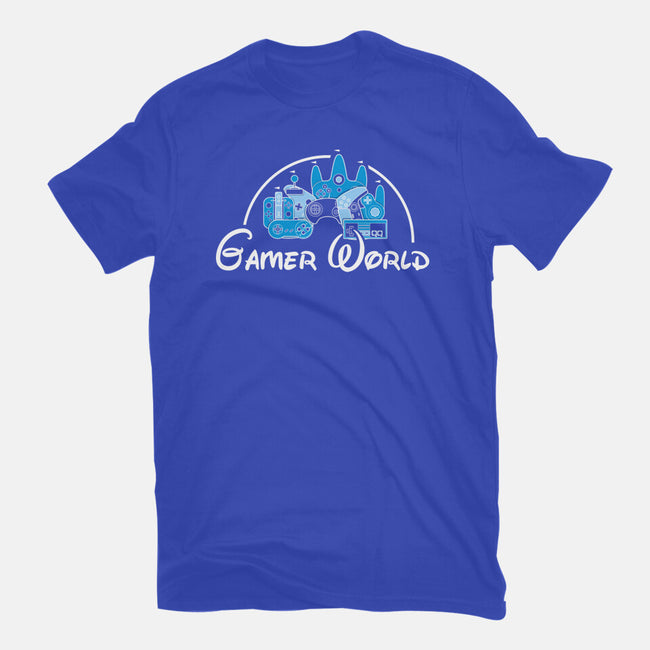 Gamer World-Mens-Premium-Tee-NMdesign