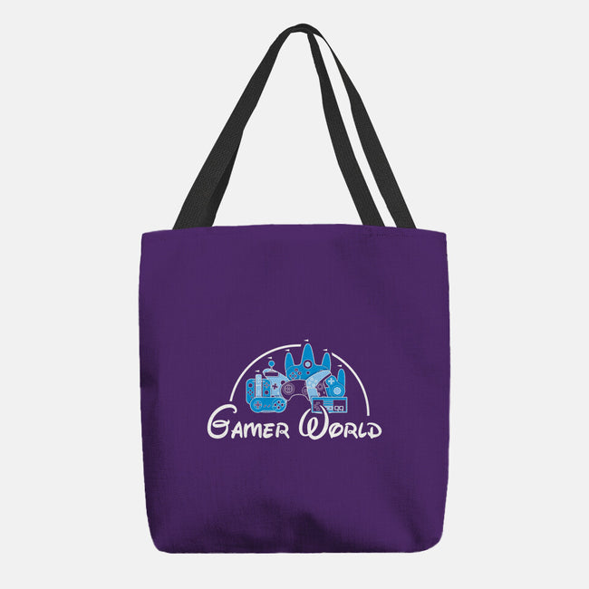 Gamer World-None-Basic Tote-Bag-NMdesign