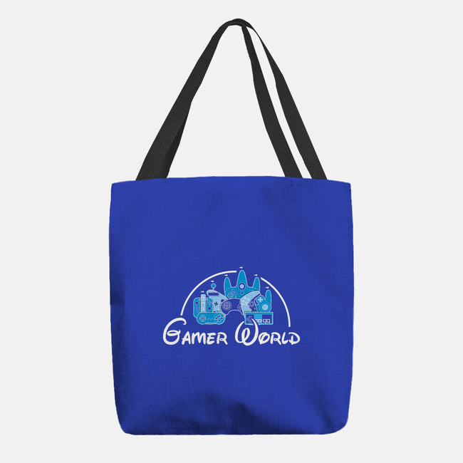 Gamer World-None-Basic Tote-Bag-NMdesign
