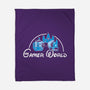 Gamer World-None-Fleece-Blanket-NMdesign