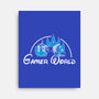 Gamer World-None-Stretched-Canvas-NMdesign