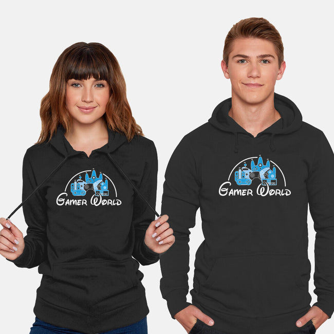 Gamer World-Unisex-Pullover-Sweatshirt-NMdesign
