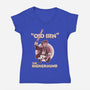 Old Ben-Womens-V-Neck-Tee-P1yu5h