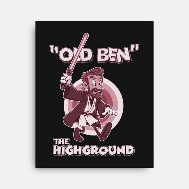 Old Ben-None-Stretched-Canvas-P1yu5h