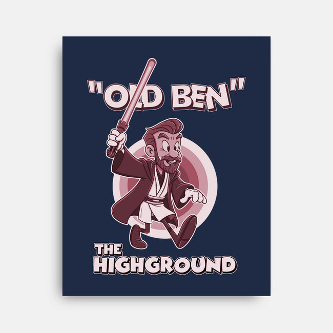 Old Ben-None-Stretched-Canvas-P1yu5h