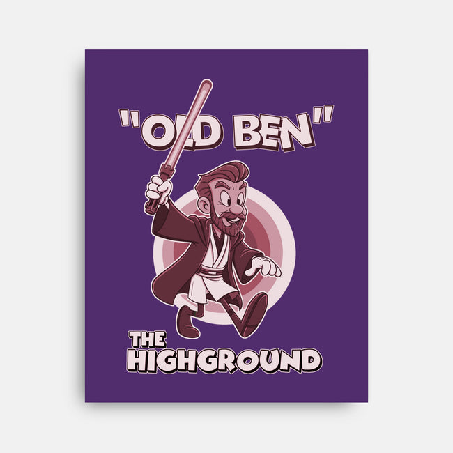 Old Ben-None-Stretched-Canvas-P1yu5h